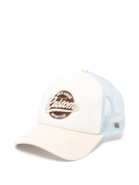 South garage logo-patch mesh-panel baseball cap