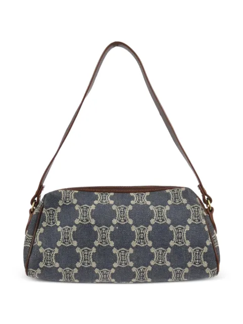Celine Pre-Owned 1990s Macadam denim handbag