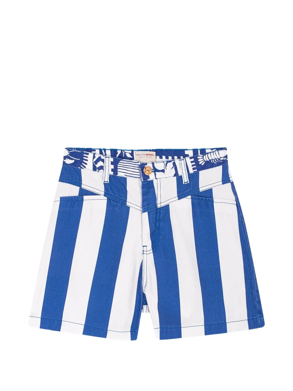 Favorite People Shorts Positano - Blu