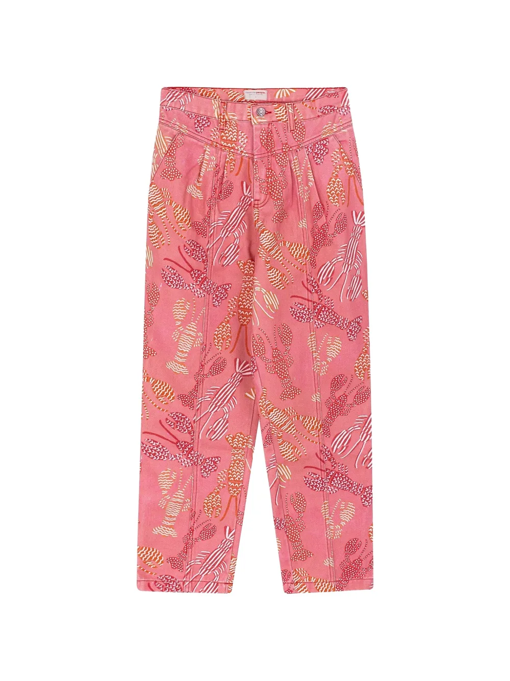 Favorite People Pantaloni Mamma Mia con stampa - Rosa