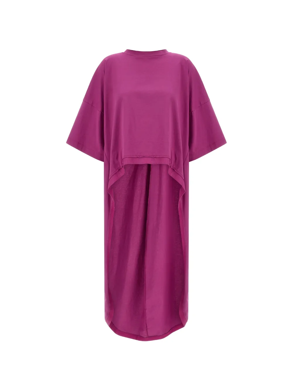 DI.LA3 PARI' Coda asymmetrical T-shirt - Rosa