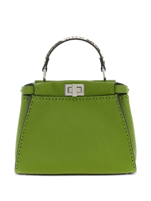 Fendi Peekaboo Mini Bag in Green