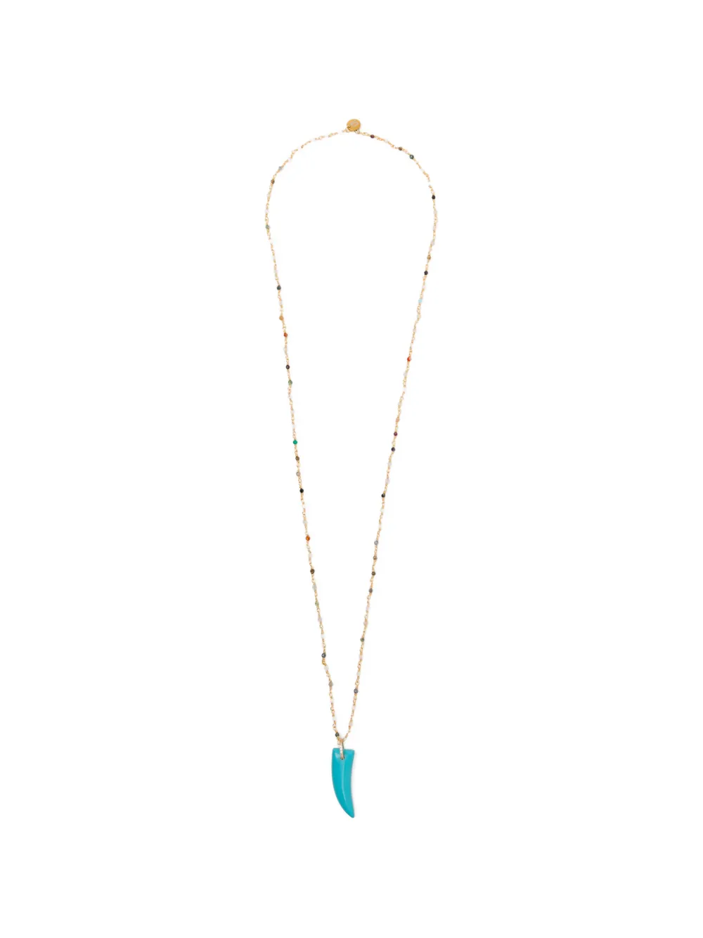 BLAKLACE beaded pendant necklace - Oro