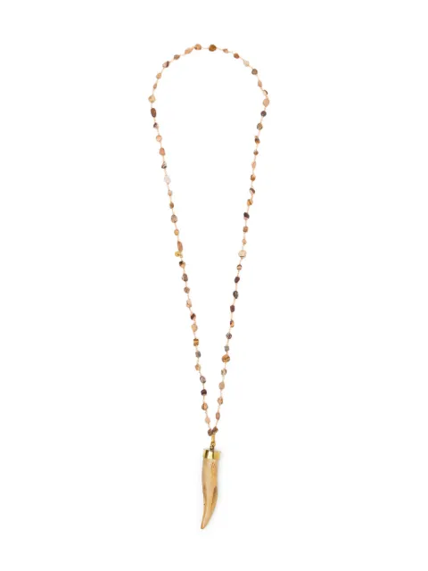 BLAKLACE pendant beaded necklace