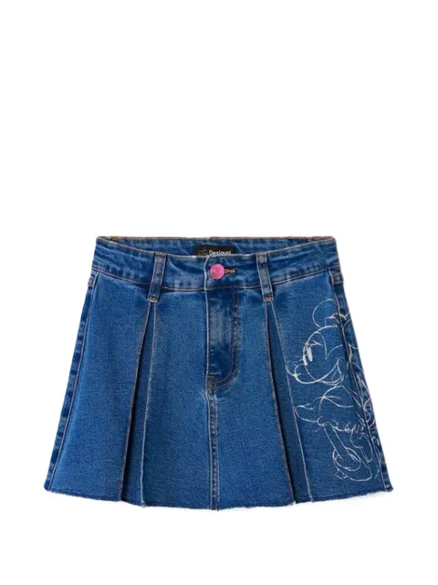 Desigual x Disney Minnie Mouse pleated skirt