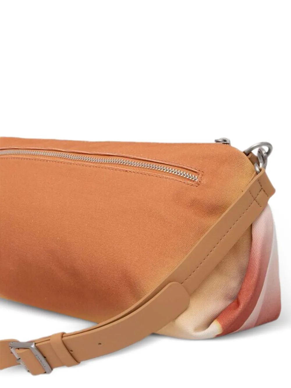 Desigual Crossbodytas met ritssluiting en patroon Oranje