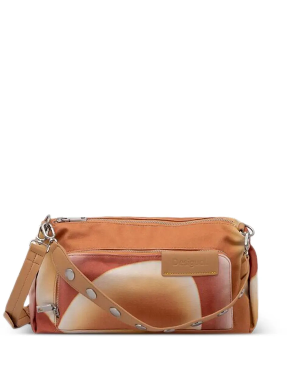 Desigual Borsa a tracolla con zip - Arancione