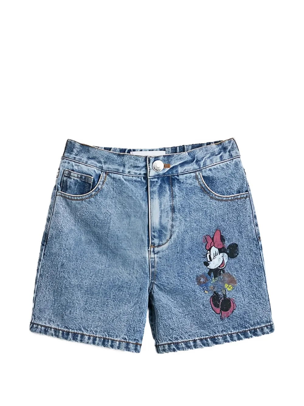 Desigual button-fastening shorts - Blu