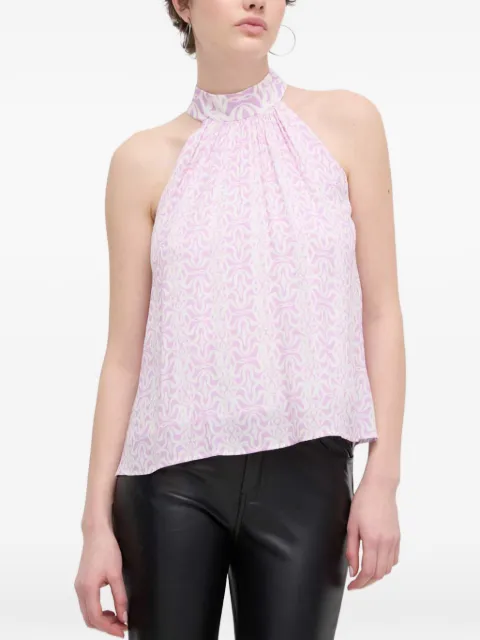 Desigual geometric-pattern blouse