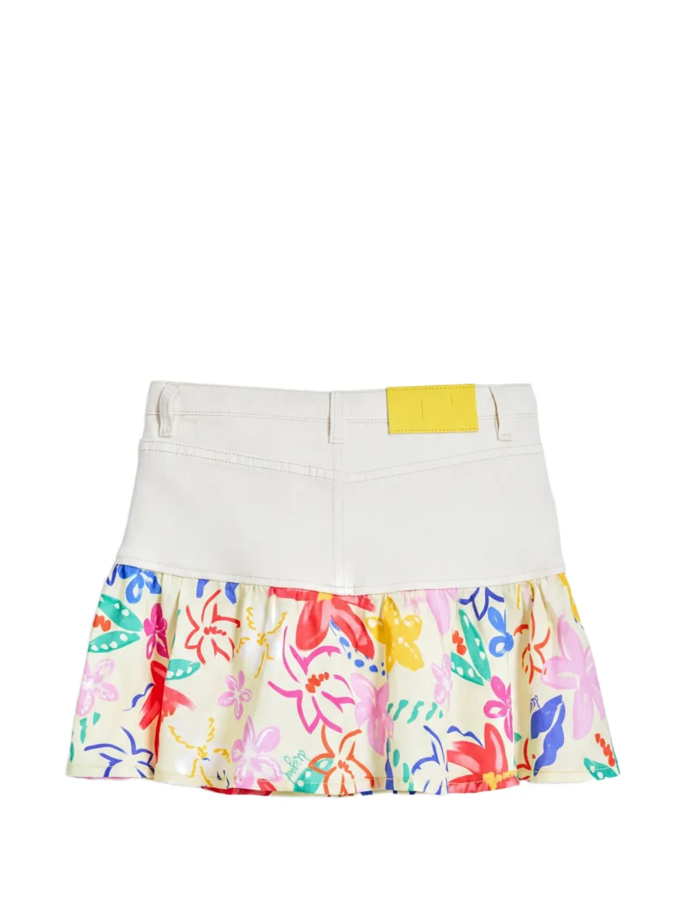 Desigual Mini-rok met bloemenprint Wit
