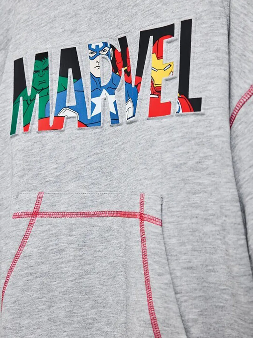 Desigual Sweater met grafische print Grijs