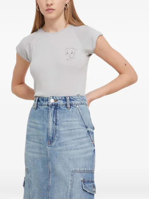 Desigual t-shirt à motif cœur