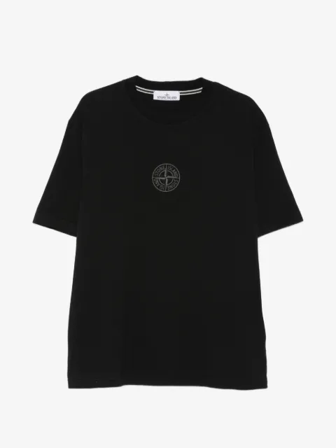 Stone Island playera con logo estampado