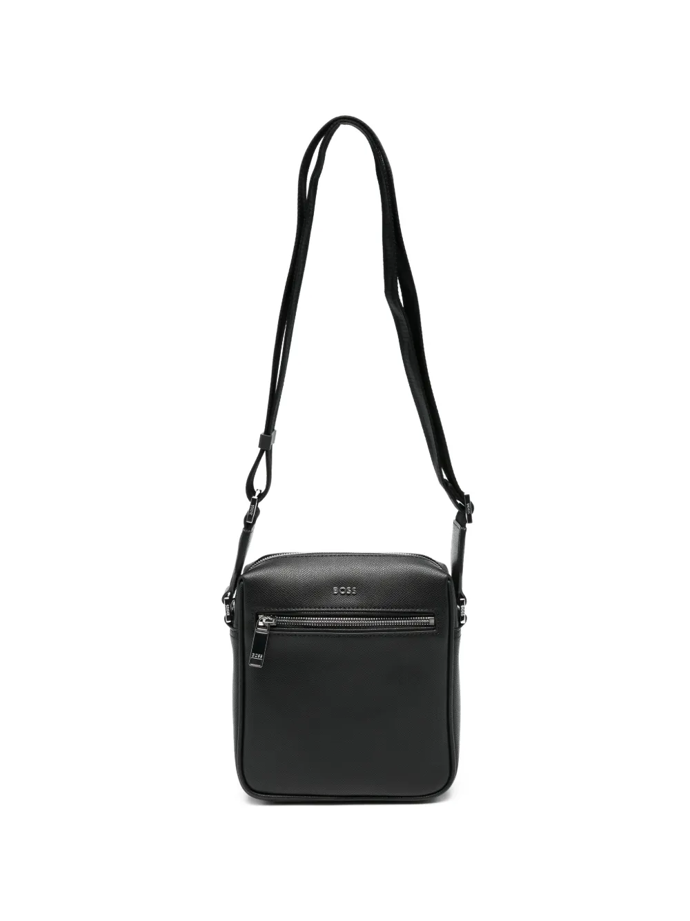 BOSS zip crossbody bag - Schwarz