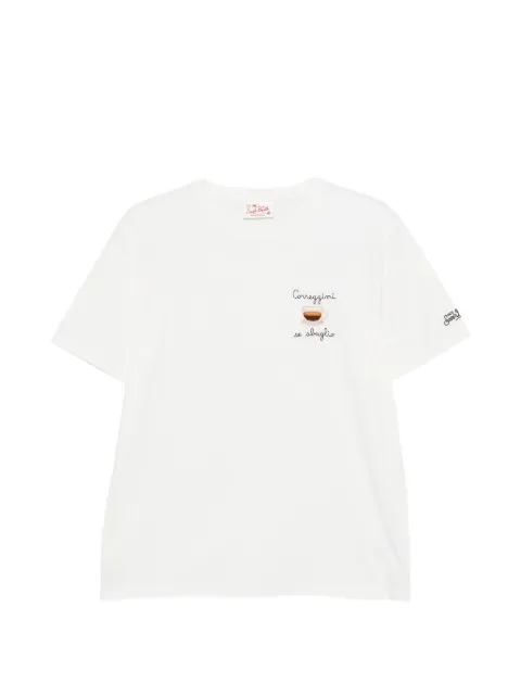 MC2 Saint Barth embroidered cotton t-shirt