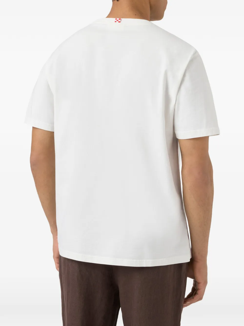 MC2 Saint Barth T-shirt met borduurwerk Wit