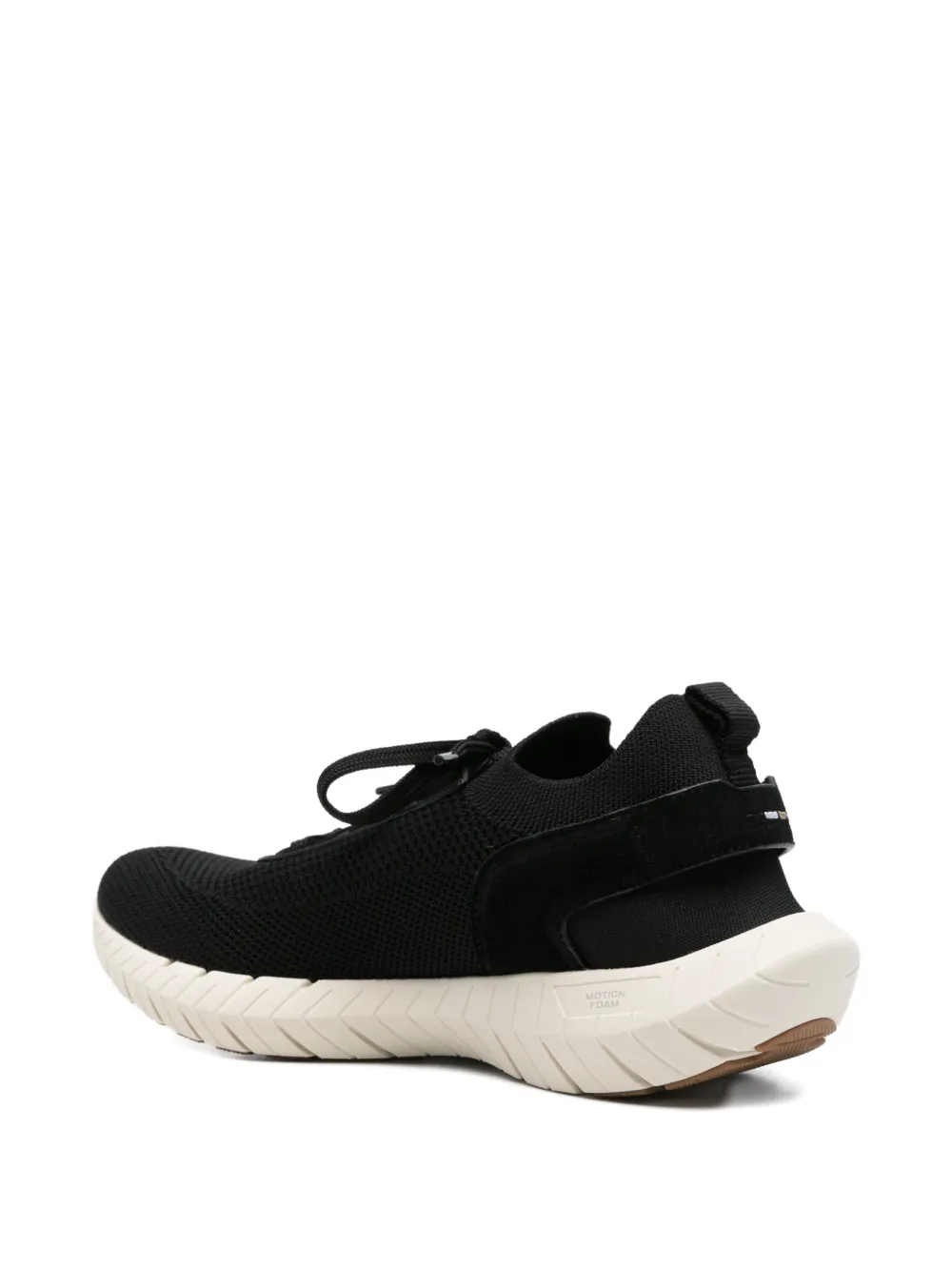 BOSS lace-up sneakers Zwart