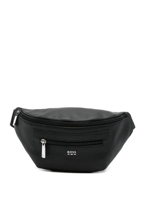 BOSS zip logo belt bag