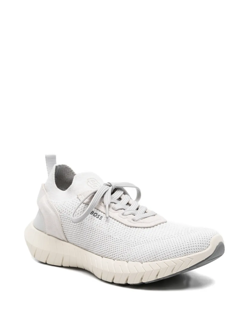 BOSS lace-up sneakers Grijs