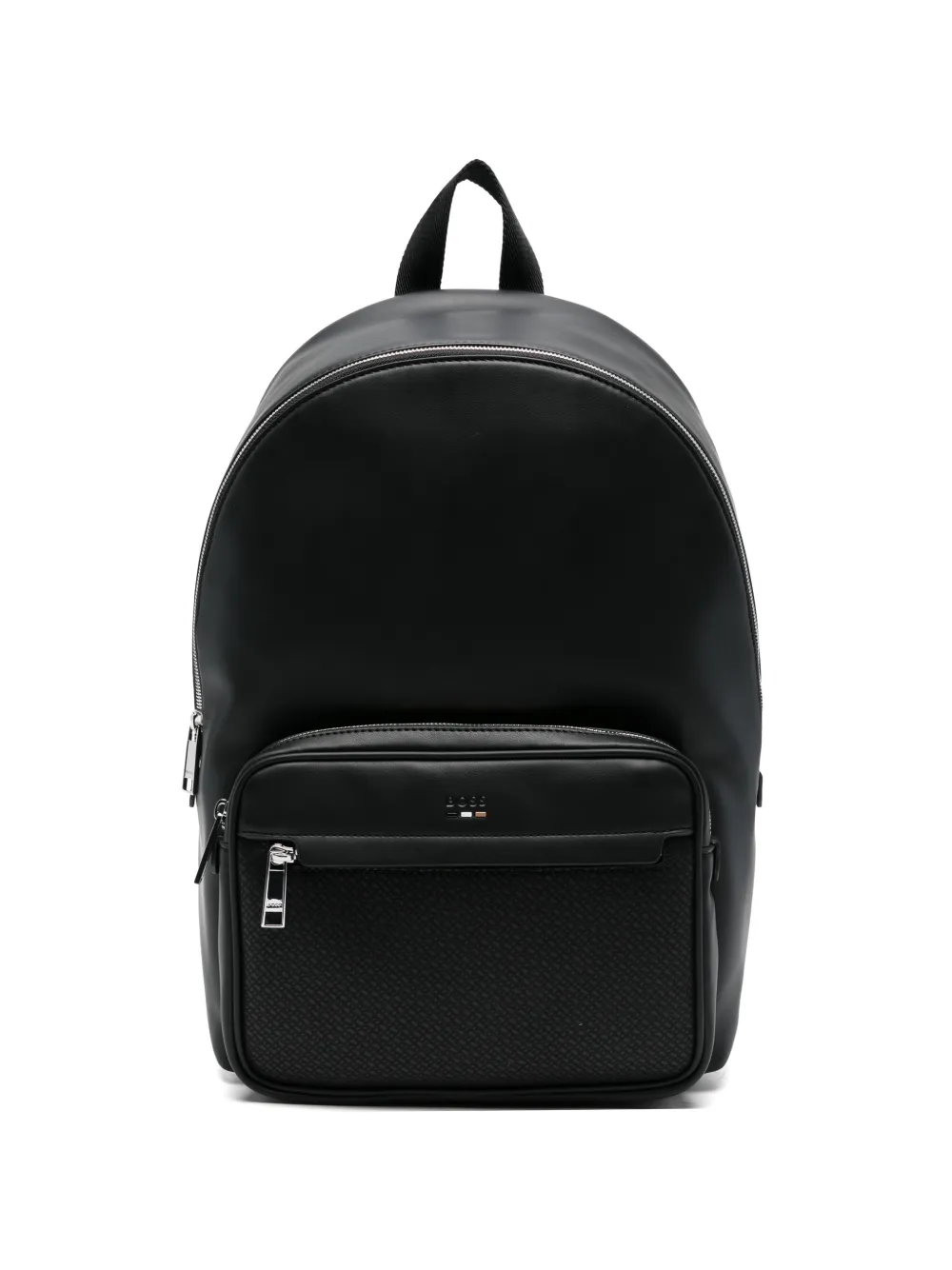 BOSS zip-pocket backpack - Nero