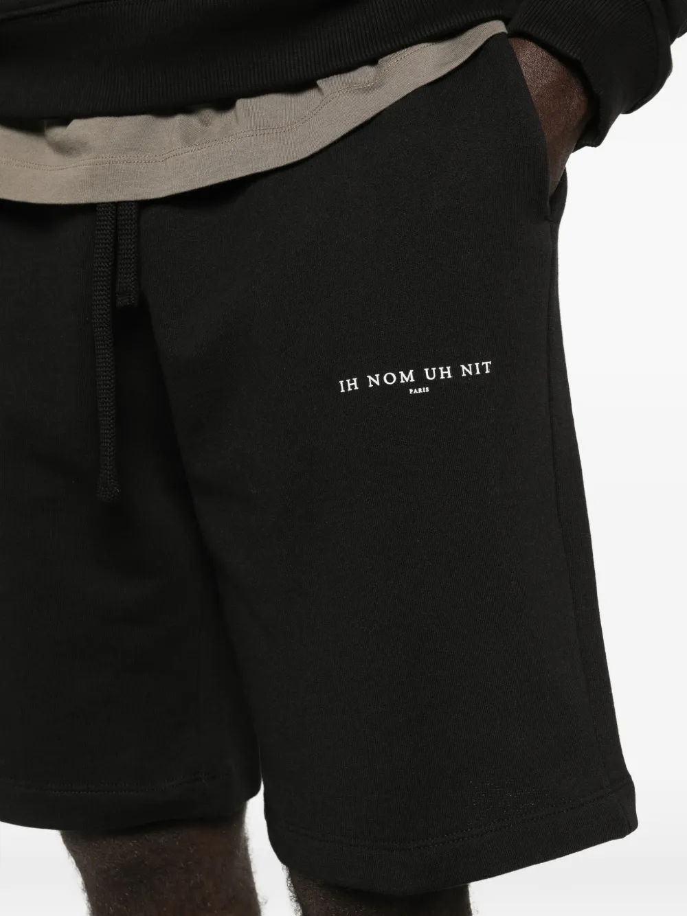Ih Nom Uh Nit Shorts met trekkoord Zwart