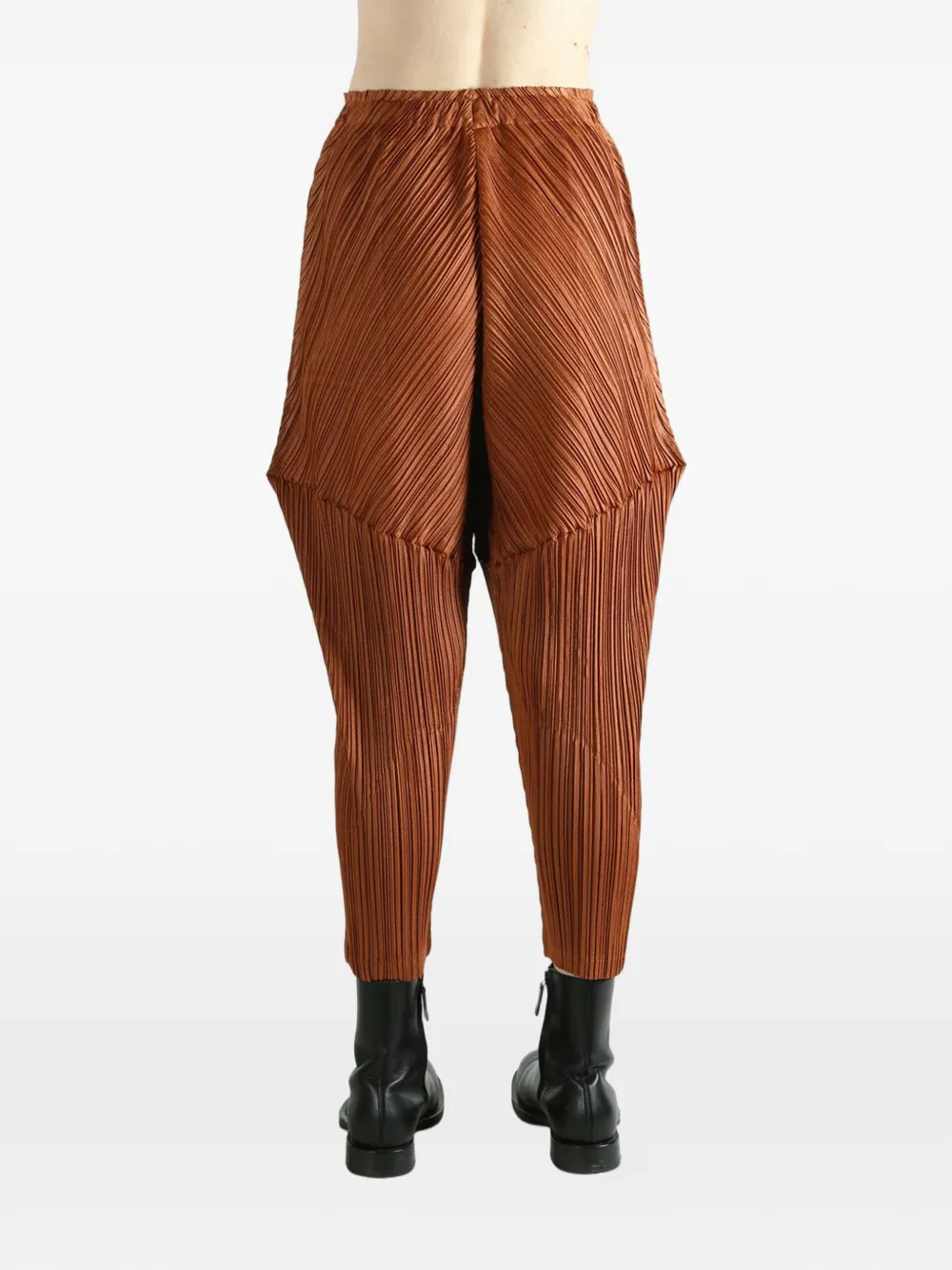 Pleats Please Issey Miyake Plooibroek Bruin