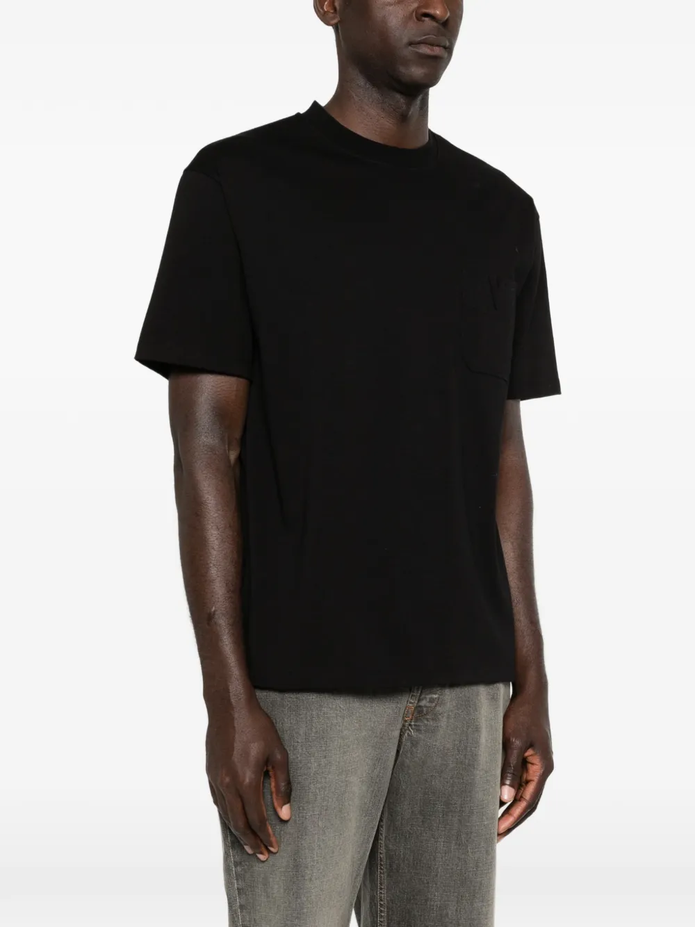Valentino Garavani T-shirt met zak Zwart