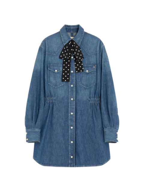 Valentino Garavani denim midi dress