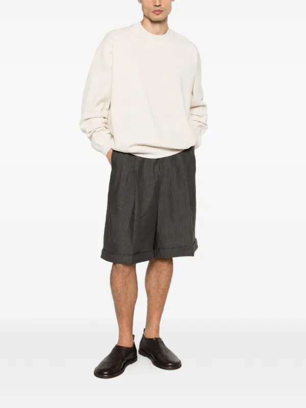 The Row Pacey Stitched Sweatshirt | Neutrals | FARFETCH