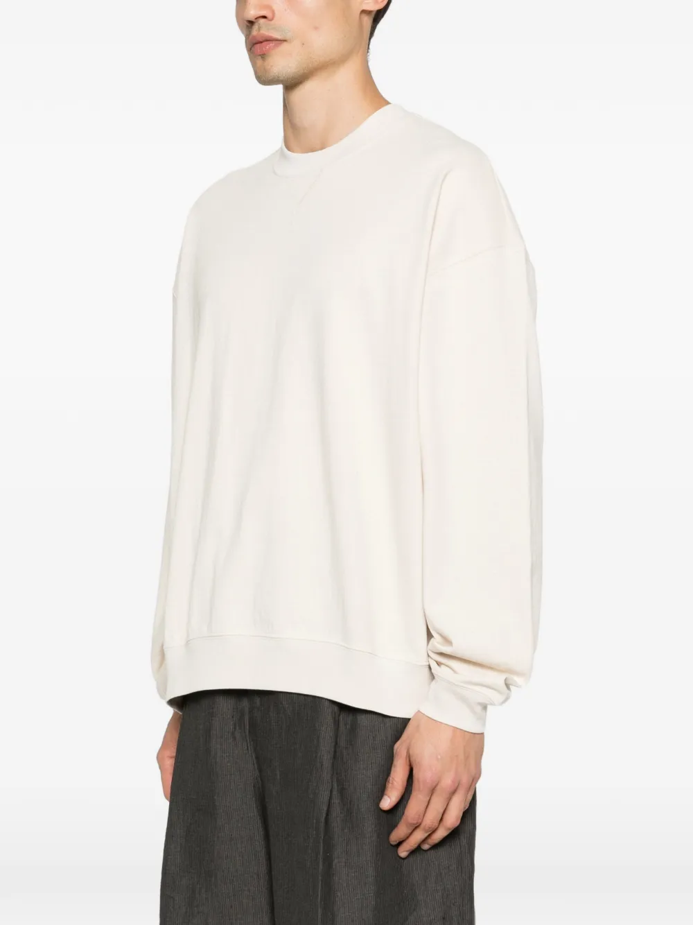 The Row Pacey Stitched Sweatshirt | Neutrals | FARFETCH