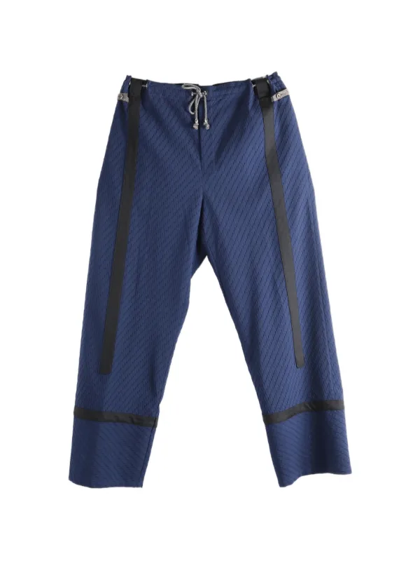 Kiko Kostadinov Kyan Patterned Trousers | Blue | FARFETCH