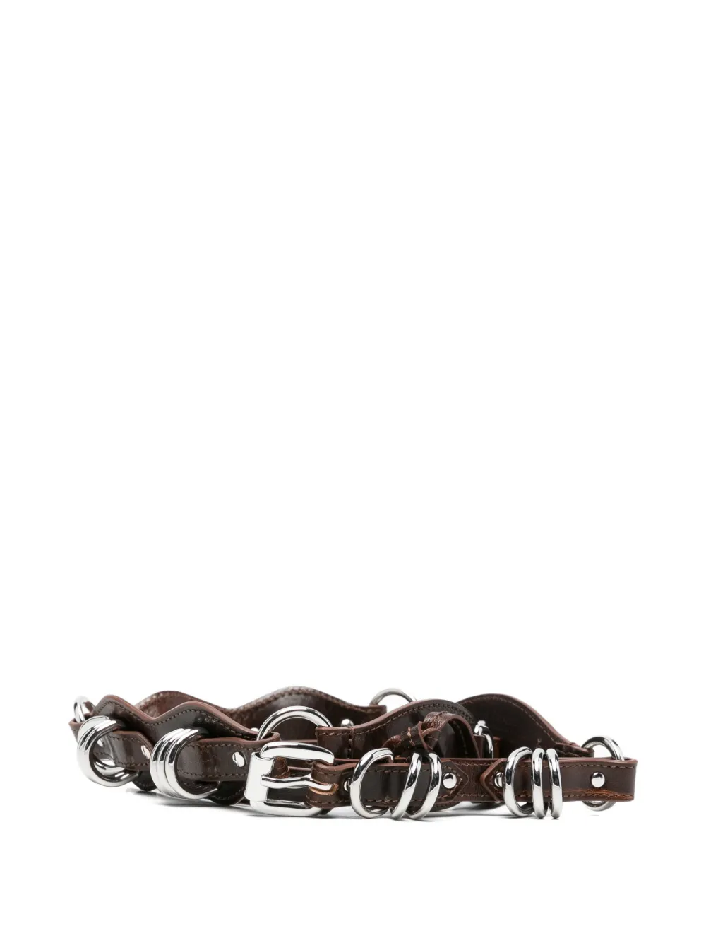 ISABEL MARANT Bolton buckle belt - Brown