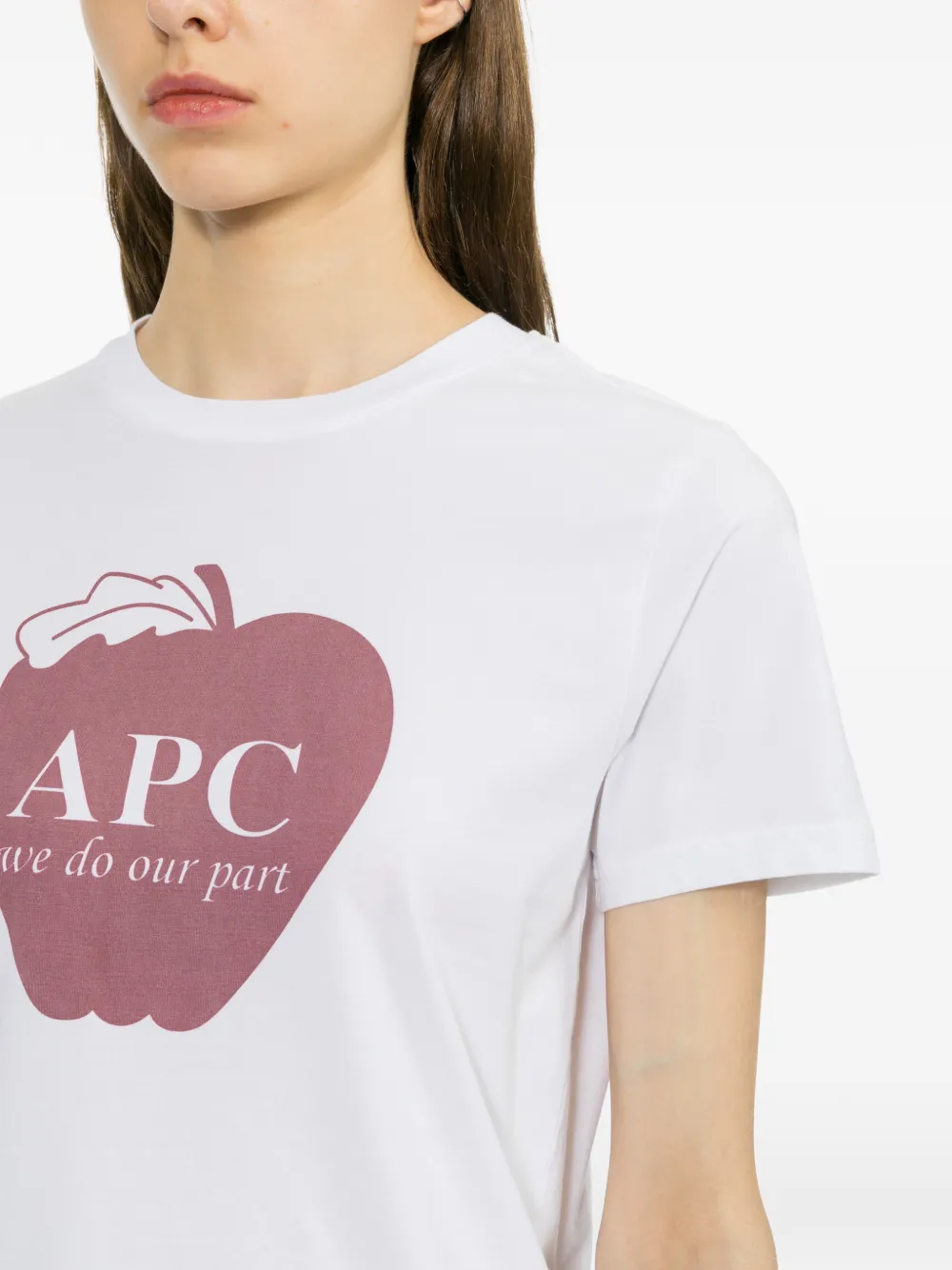 A.p.c. Pomme T-shirt In Multi