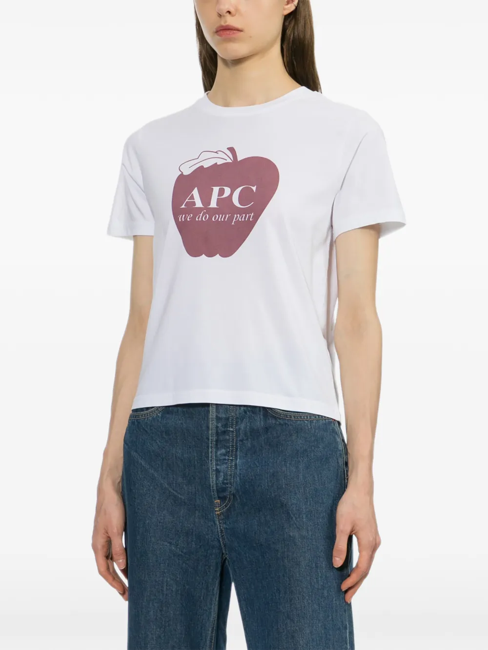 A.p.c. Pomme T-shirt In Multi