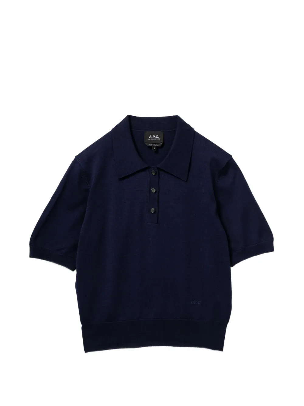 A.p.c. Ruby Polo Shirt In Blue