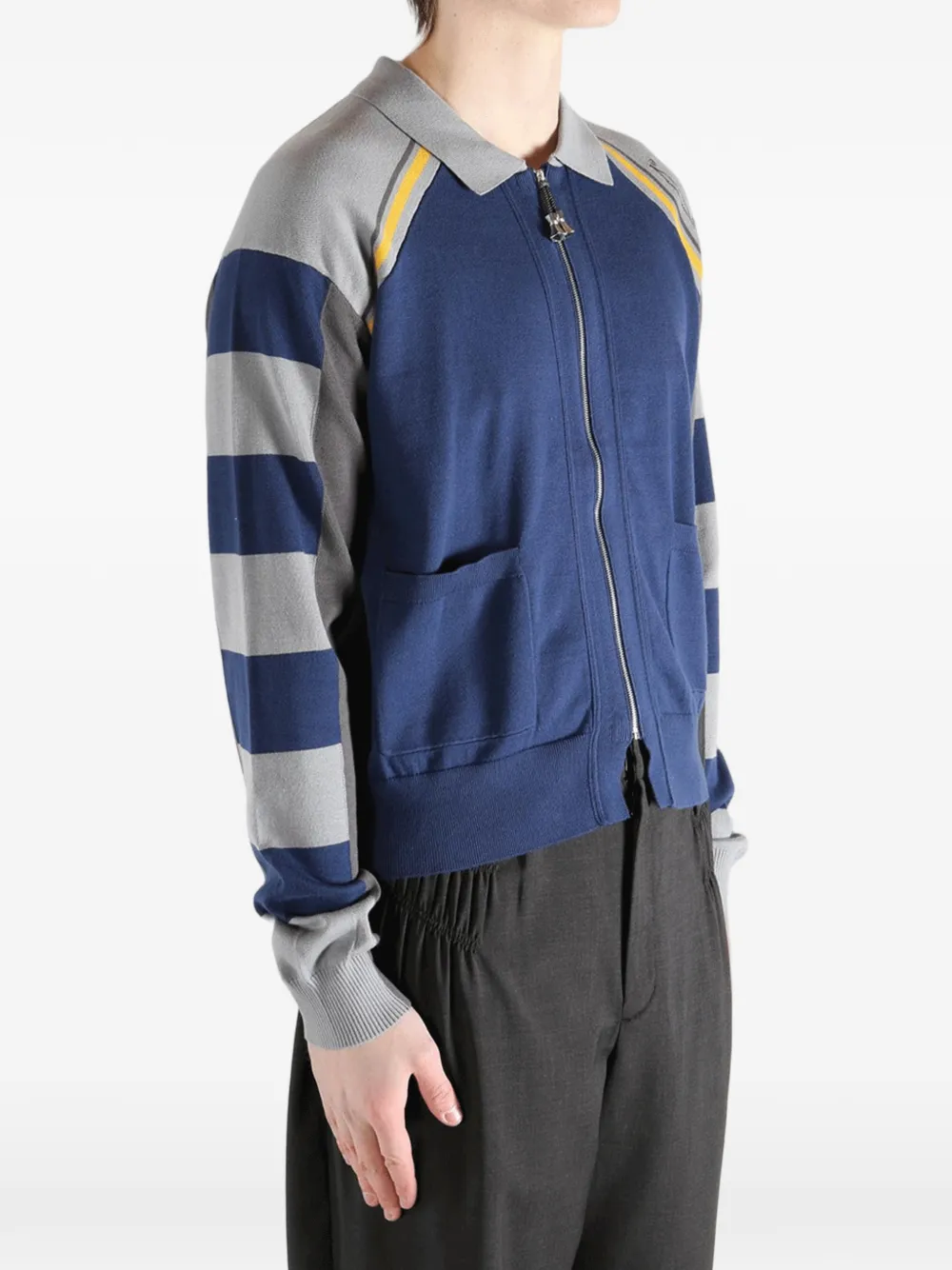 Kiko Kostadinov Vest met rits Grijs