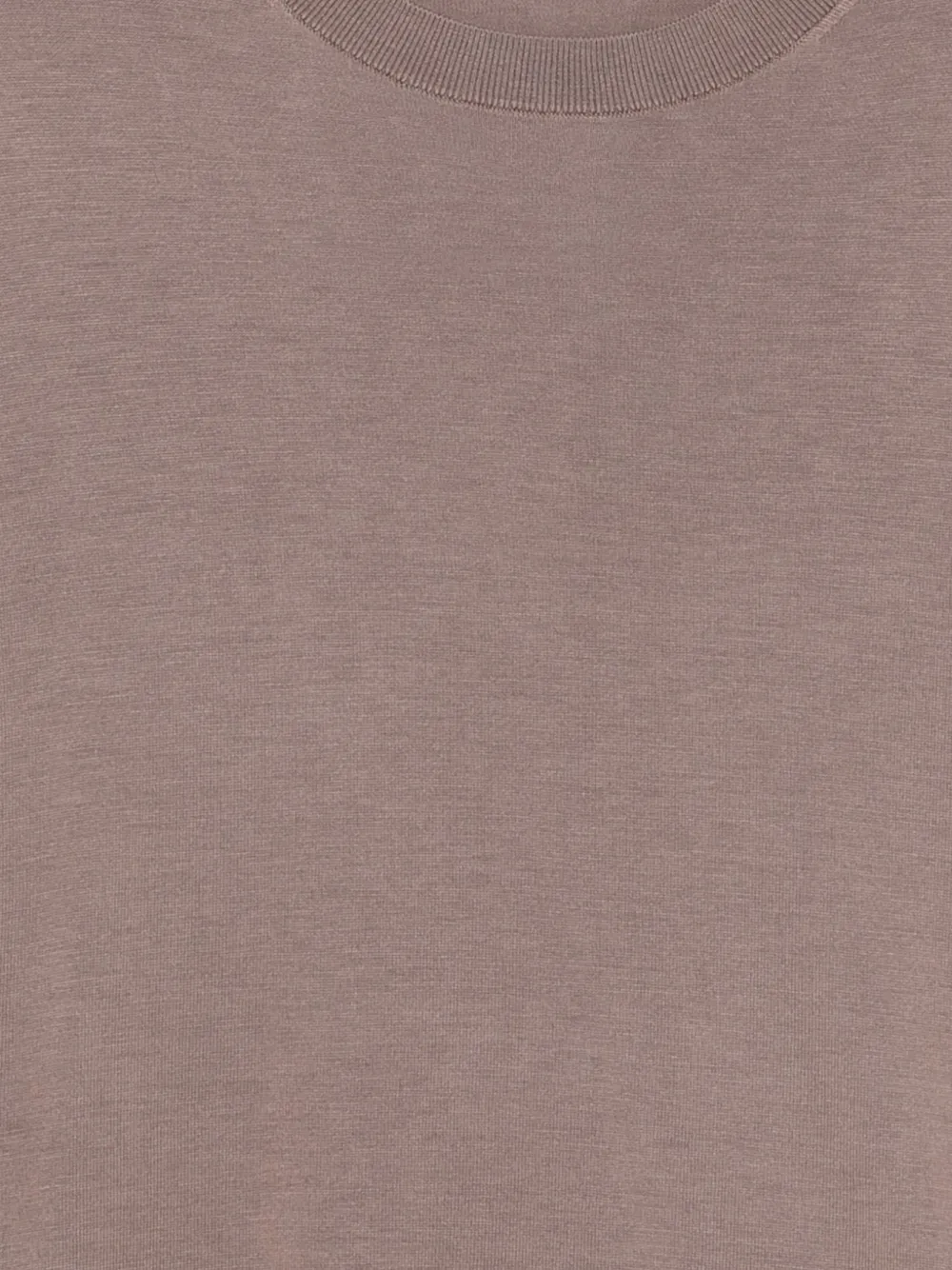 Kangra T-shirt met ronde hals Bruin