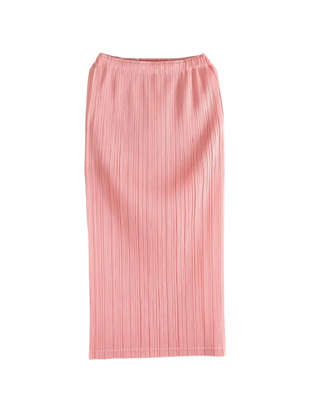 Pleats Please Issey Miyake pleated midi skirt - Rosa