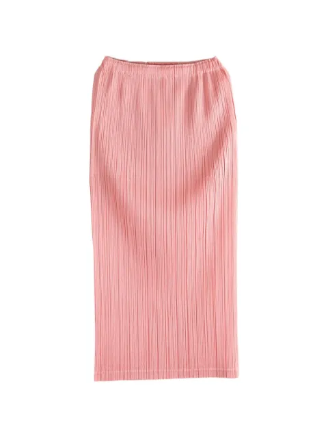 Pleats Please Issey Miyake pleated midi skirt