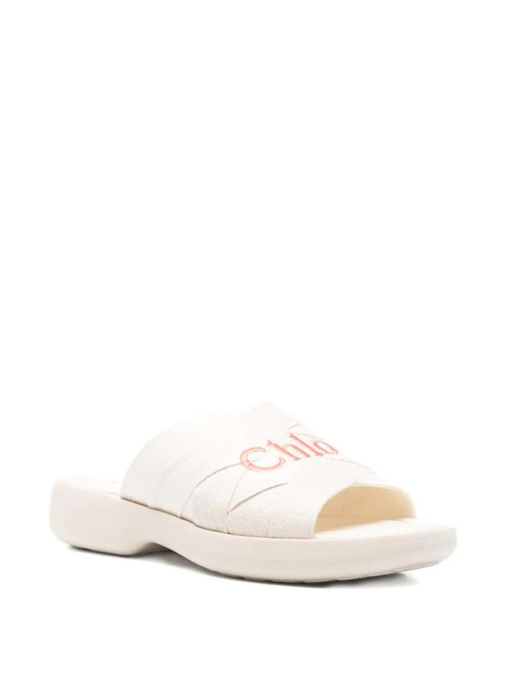 Chloé Sandalen met open neus Beige