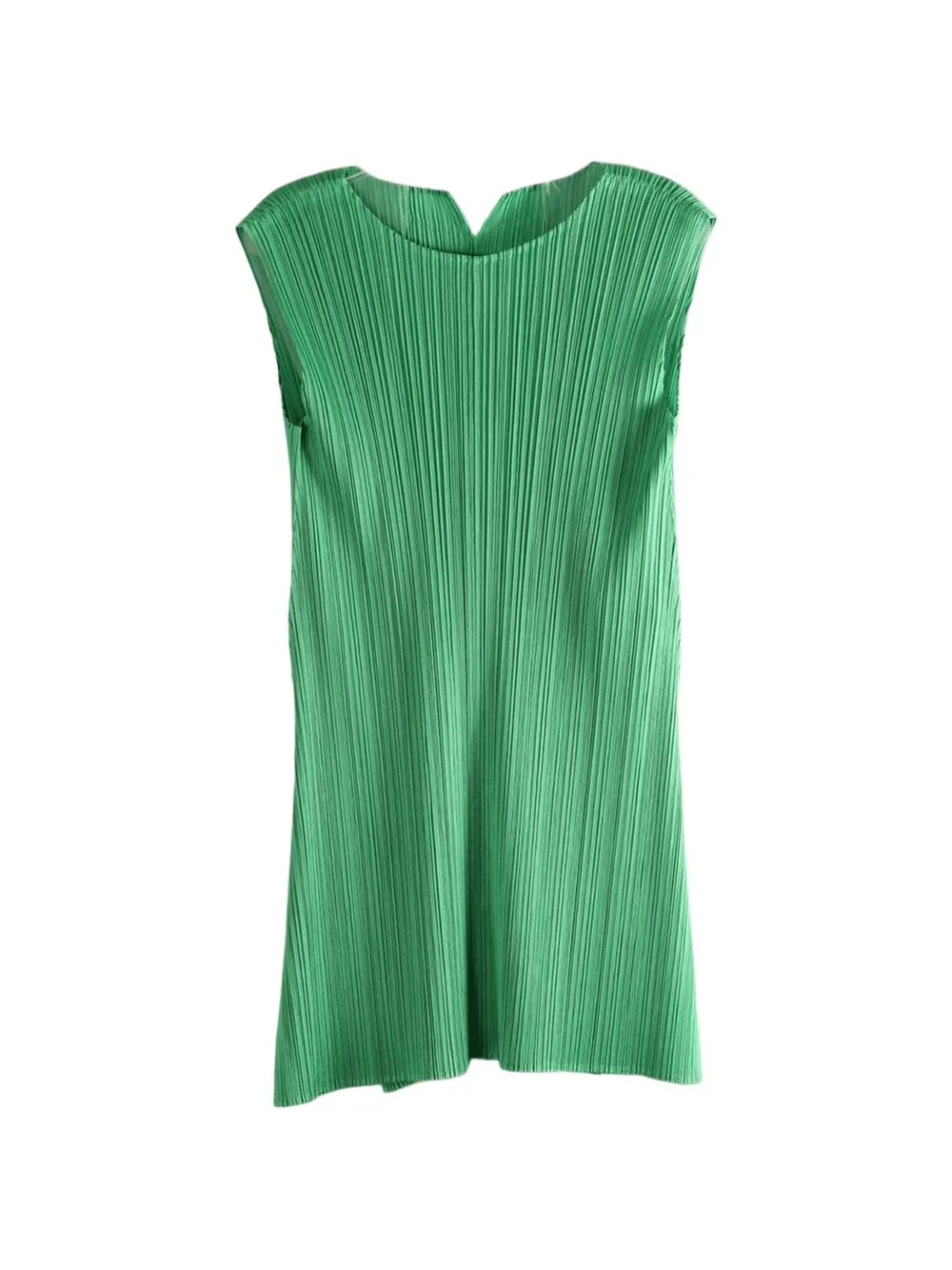 Pleats Please Issey Miyake pleated blouse - Verde