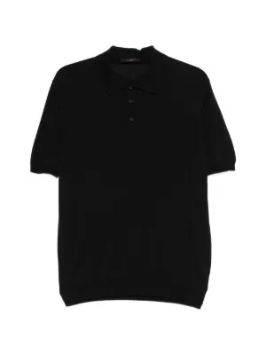 Moncler ジップ ポロシャツ | ブラック | FARFETCH JP