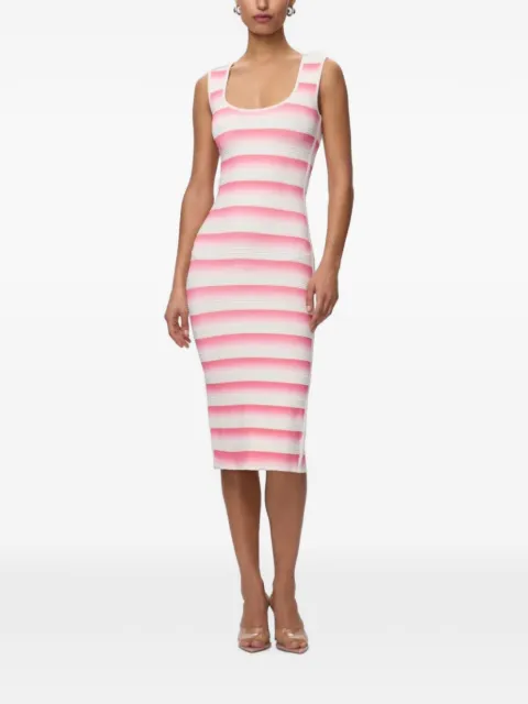 Hervé Léger Clea gradient-effect midi dress