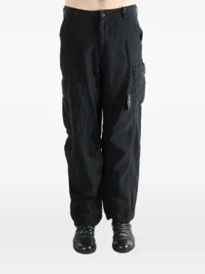 UNDERCOVER 23SS チノクロス ランダム切替 ダメージワークパンツ セール】 【洗濯機で洗える】切り替えデザインワークパンツ （チノ