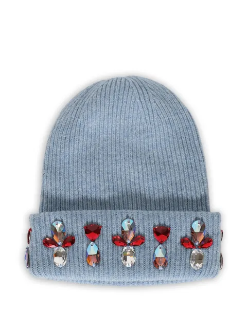 Melrose High Crown Of Cairo jewel-embellished beanie hat