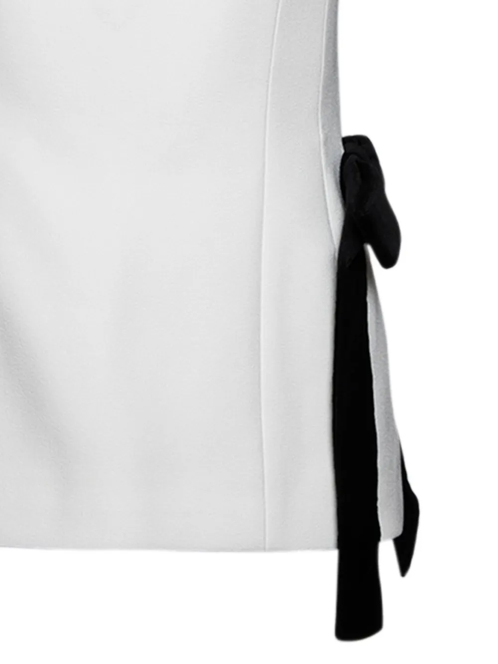  Florence & Fortitude Tie Strapless Top - White 