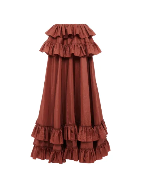 Chloé ruffled maxi skirt
