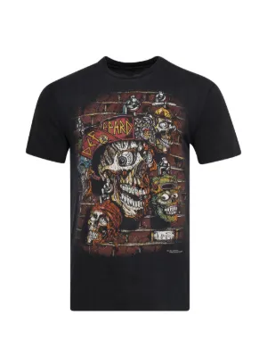 Stussy スカル ゼンマイ グラフィック Tシャツ ブラック XL Stüssy Osaka Graphic T-shirt | Black | FARFETCH