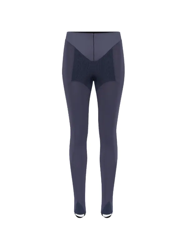 Jean Paul Gaultier Cut-out Leggings in Blue