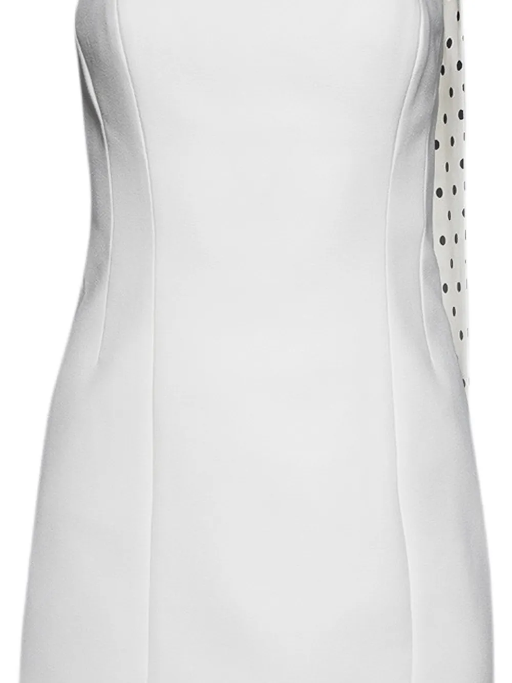 Florence & Fortitude Loren Polka-dot Strapless Dress - White 